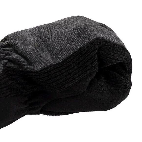 DOCKERS Stretch Palm Touch Screen Gloves Men's Size XLarge XL Black Gray - Picture 5 of 5